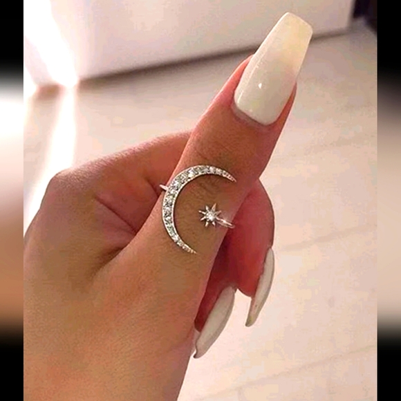 New Moon Ring One Size - Picture 3 of 4